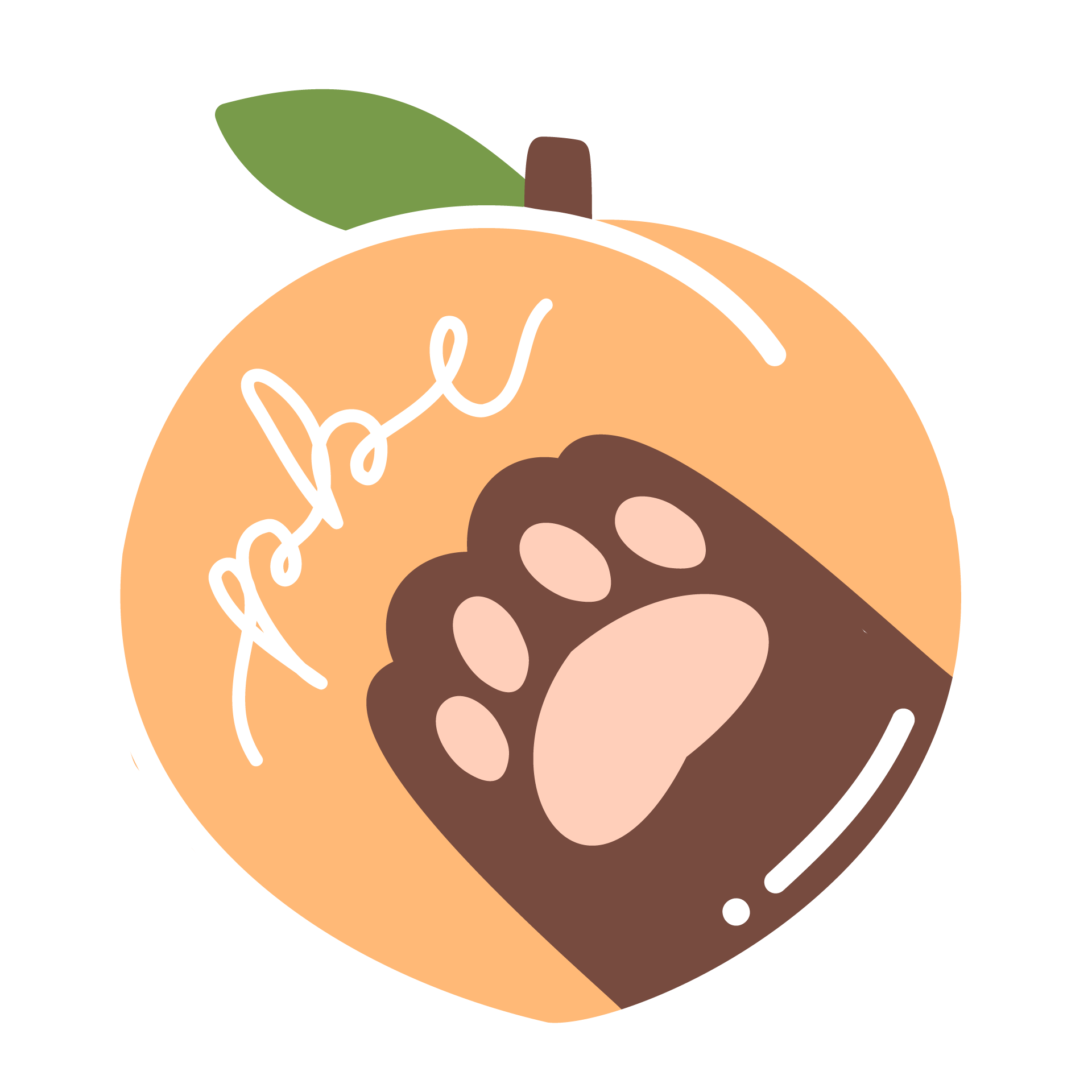 PeachyBean Crafts logo